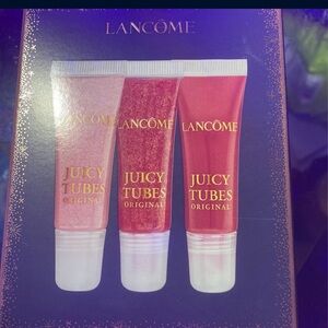 Lancome Lip Balm Gloss Pink Red Collection